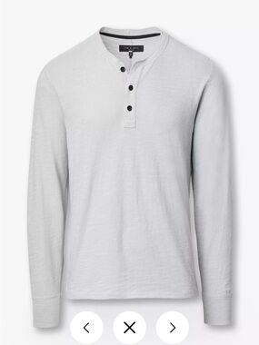 Rag & Bone Classic Flame Henley